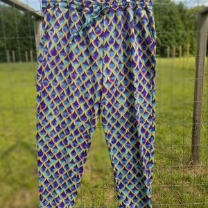 Mermaid skin lularoe jax joggers 2xl